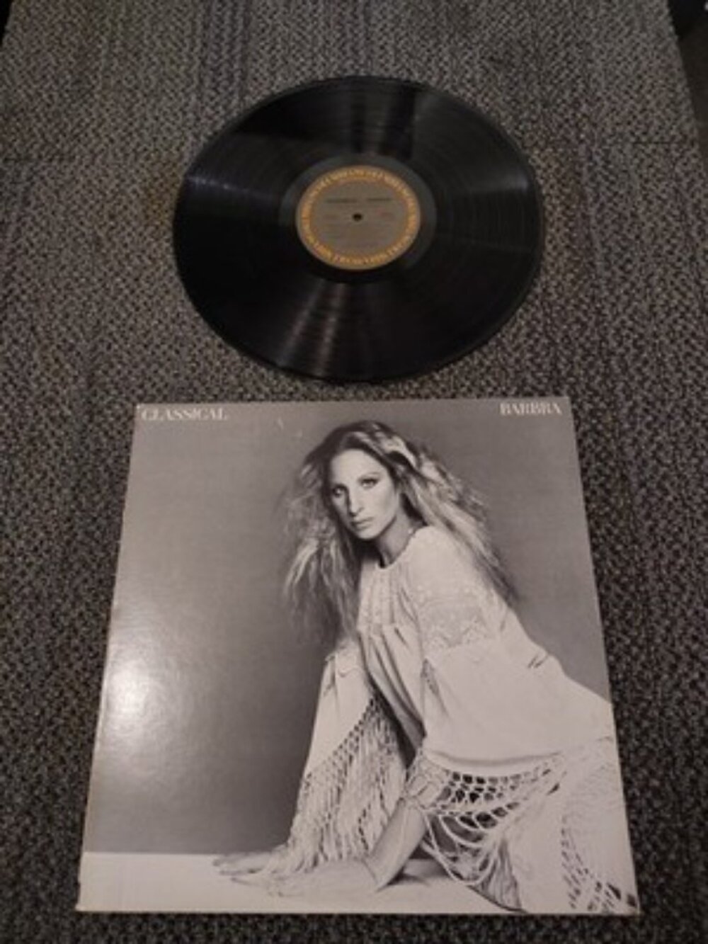 Vintage 1976 Vinyl, Classical Barbra